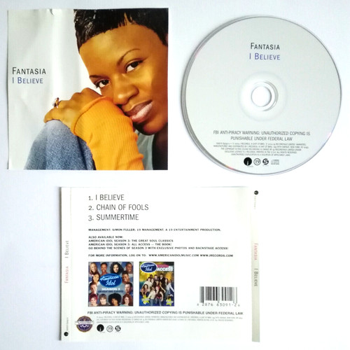Fantasia believe b soul - cd,